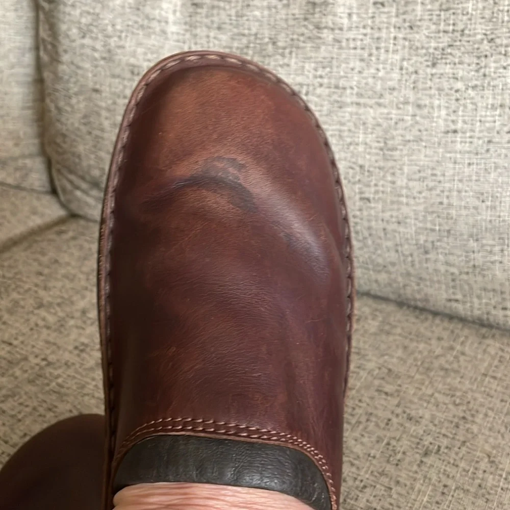 Naot Men’s Brown  Glacier Buffalo Leather  Size 46  US 13 - 13.5